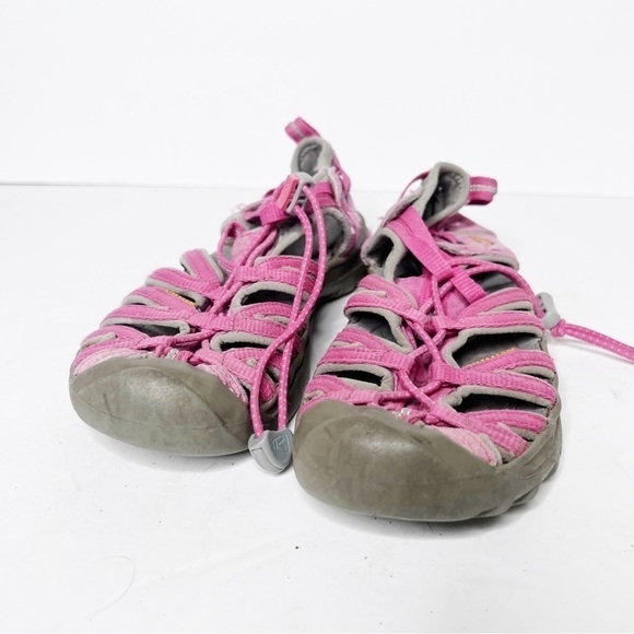 Keen Newport H2 Pink Summer Sandals Size 3 Little Girls - Picture 3 of 5